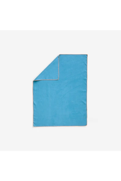 Decathlon Mikrofiber Havlu - XL Boy - Mavi - 110 × 175 cm ürün görseli 1
