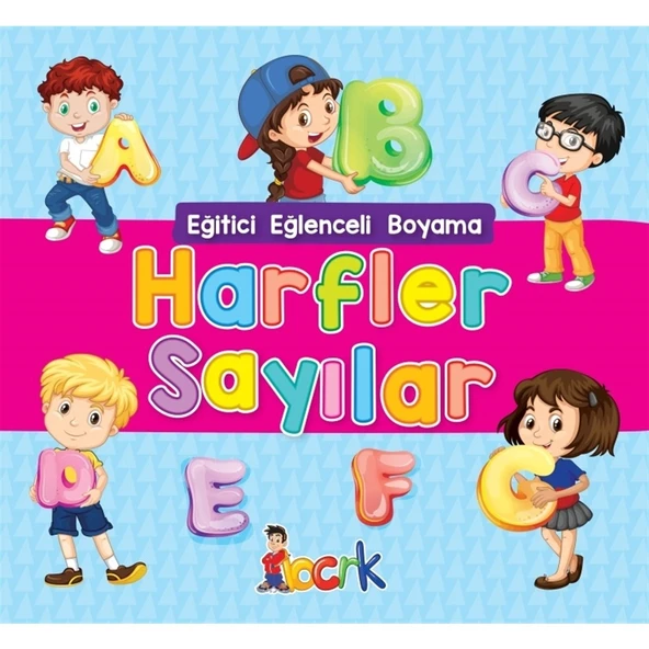 Harfler Sayılar - Eğitici Eğlenceli Boyama ürün görseli 1