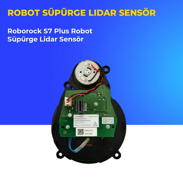 Roborock S7 Plus Robot Süpürge Lidar Sensör - Resim 3