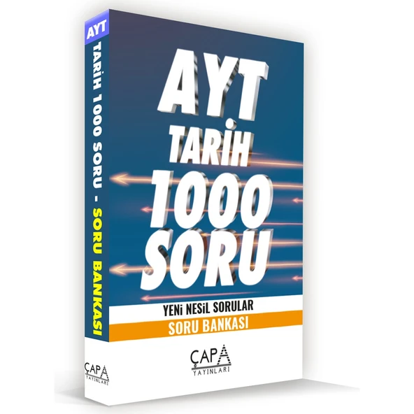 AYT Tarih Soru Bankası ürün görseli 1
