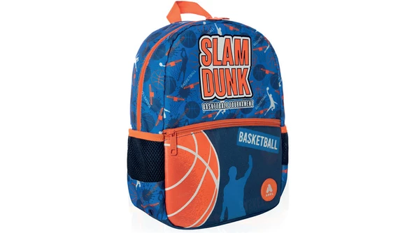 Adel Junior Mini Anaokul Sırt Çantası 25 cm x 11,5 cm x 34 Cm Slam Dunk ürün görseli 1