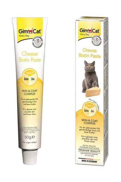 Gimcat Cheese Paste Biotin Peynirli Kedi Macunu 50 Gr ürün görseli 1