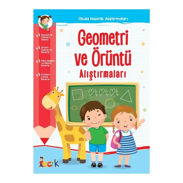 Çocuk Yayınları Geometri ve Örüntü Alıştırmaları ürün görseli 1