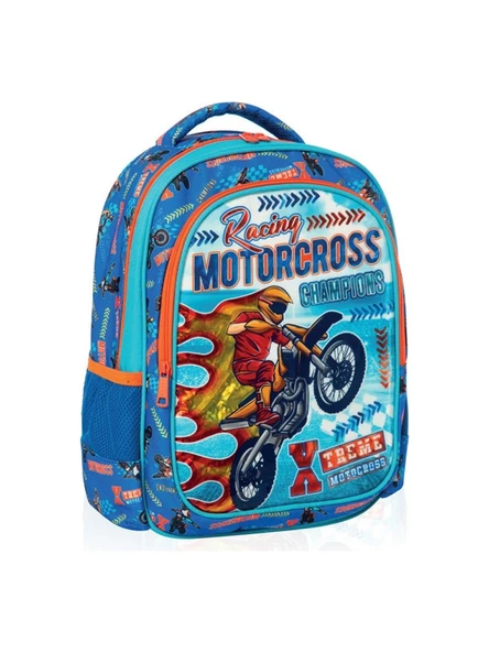Adel Kids Okul Sırt Çantası Motocross Pvc 2177000138000 ürün görseli 1
