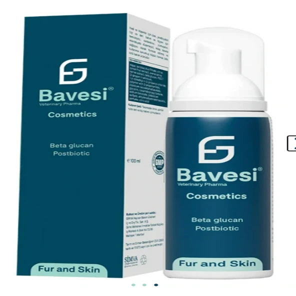 Bavesi Kedi Köpek Susuz Tüy Yıkama Köpüğü 100 ml (Kötü Koku Giderici, Tüy Parlatıcı & Deri Bakım Şampuanı) ürün görseli 1