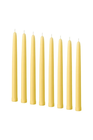 IKEA Şamdan Mumu Sarı 8 Adet 5,5 Saat ürün görseli 1