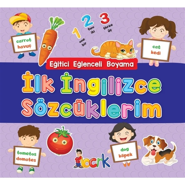 Ilk Ingilizce Sözcüklerim - Eğitici Eğlenceli Boyama ürün görseli 1
