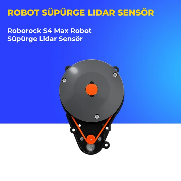 Roborock S4 Max Robot Süpürge Lidar Sensör ürün görseli 1