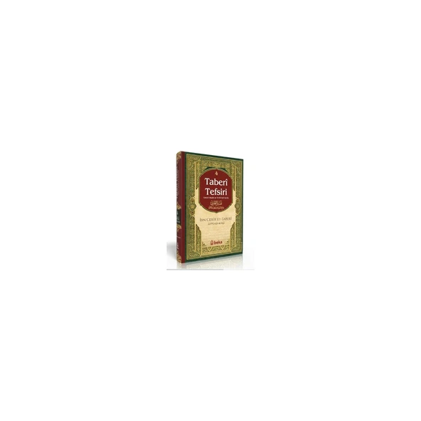 Taberi Tefsiri - Camiu'l-Beyan an Te'vili Ayi'l-Kur'an 4. Cilt - Ebu Cafer Muhammed B. Cerir et-Taberi ürün görseli 1