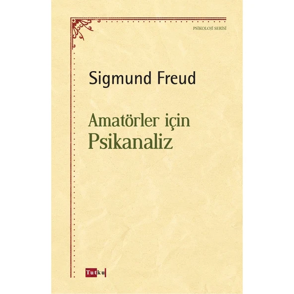 Amatörler Için Psikanaliz - Sigmund Freud ürün görseli 1