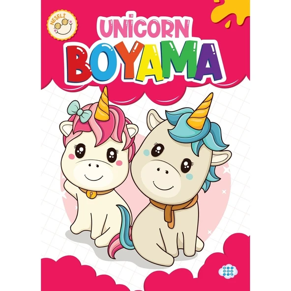 Neşeli Unicorn Boyama ürün görseli 1