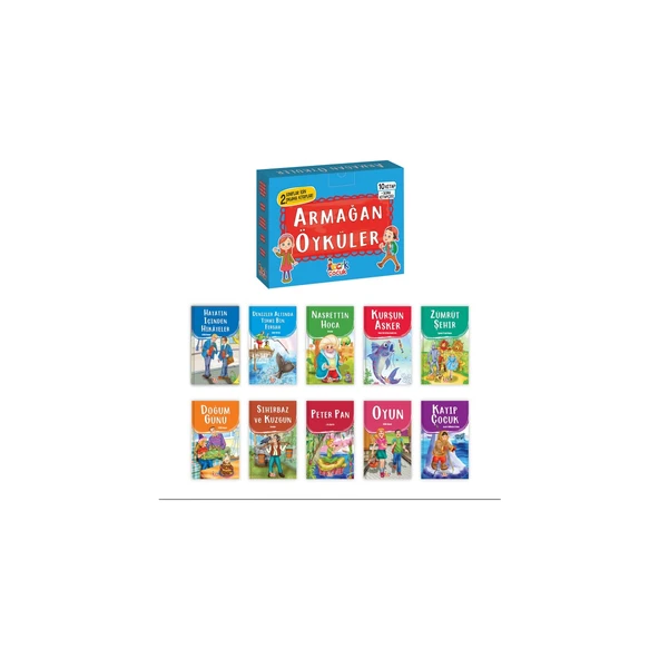Armağan Öyküler– (10 Kitap+Soru Kitapçığı) ürün görseli 1