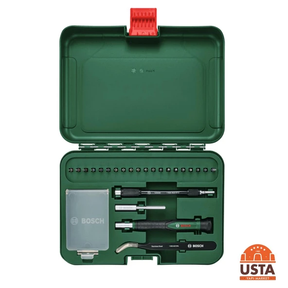 Bosch Hassas Uçlu Tornavida Seti 24 Parça 1600A039HT ürün görseli 1