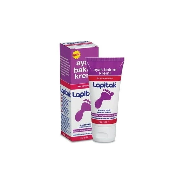 Lapitak Ayak Bakım Kremi 60 Ml 3 Adet - Resim 2