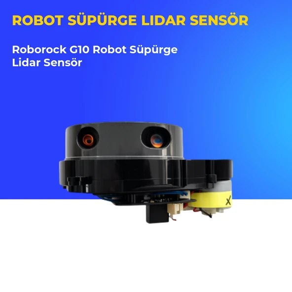 Roborock G10 Robot Süpürge Lidar Sensör - Resim 3