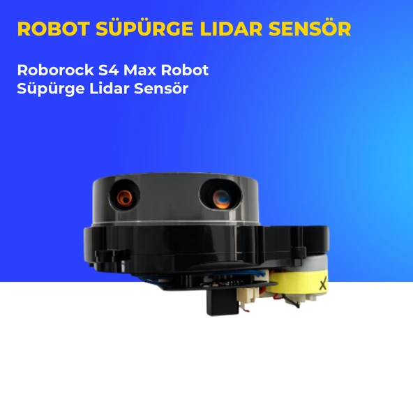 Roborock S4 Max Robot Süpürge Lidar Sensör - Resim 3