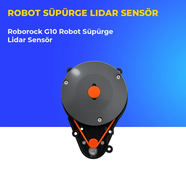 Roborock G10 Robot Süpürge Lidar Sensör ürün görseli 1