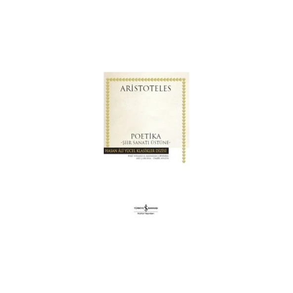 Poetika: Şiir Sanatı Üstüne - Aristoteles ürün görseli 1