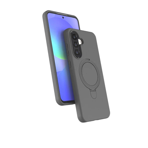 Samsung Galaxy A36 Regal Magsafe Standlı Kapak - Titan Gri ürün görseli 1