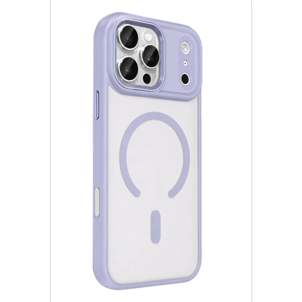 Joko Apple İphone 17 Pro Terea Magsafe Kapak - Mor - Resim 3