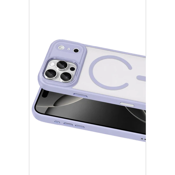 Joko Apple İphone 17 Pro Terea Magsafe Kapak - Mor - Resim 2