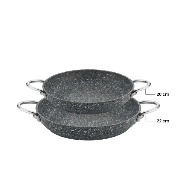 Granit Sahan Seti 20 - 22 CM İndüksiyon Tabanlı ürün görseli 1