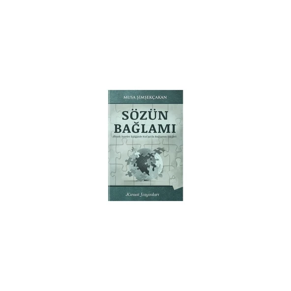 Sözün Bağlamı ürün görseli 1
