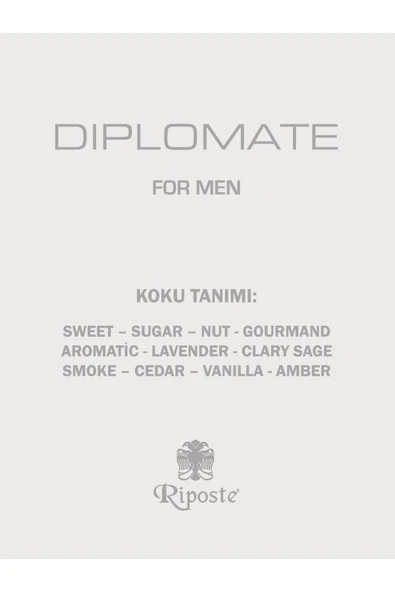 Riposte Diplomate Erkek Parfüm 100 ML - Resim 2