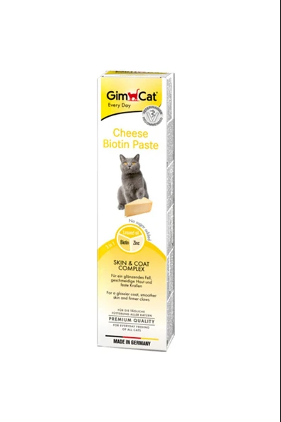 Gimcat Cheese Paste Biotin Peynirli Kedi Macunu 50 Gr. ürün görseli 1