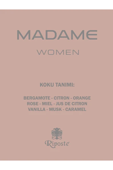 Riposte Madame Kadın Parfüm 100 ML - Resim 2