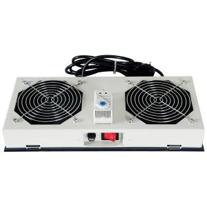 LANDE LN-FAN-THM-2FWM-LG 2 li Fan grubu Termostatli Duvar Tipi Için ürün görseli 1