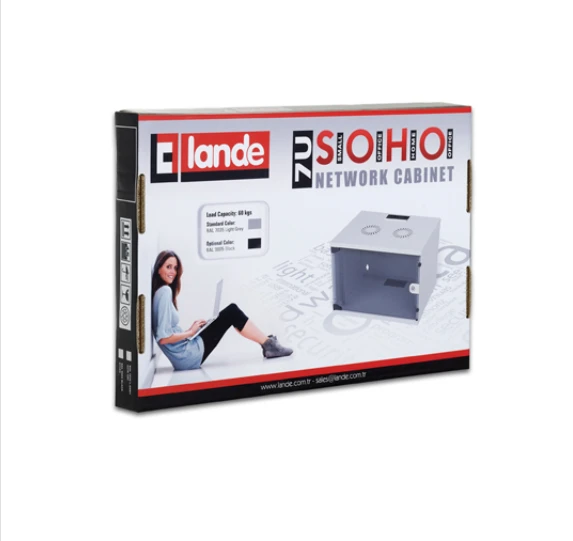 LANDE LN-STB07U5440LG 7U 54X40 Duvar Tip Bos Beyaz Kabinet  demonte ürün ürün görseli 1
