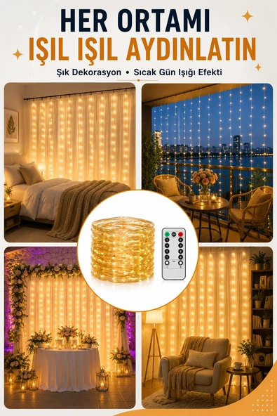 Enerji Tasarruflu 3x3 Led Işık – Parti, Yılbaşı Ve Organizasyon Yeni Nesil ürün görseli 1