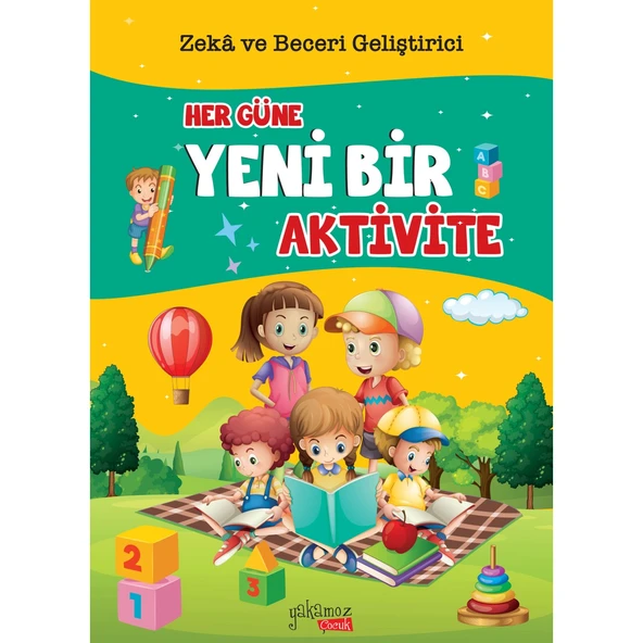 Yakamoz Çocuk Her Güne Bir Aktivite Dikkat & Zeka Geliştirme ürün görseli 1