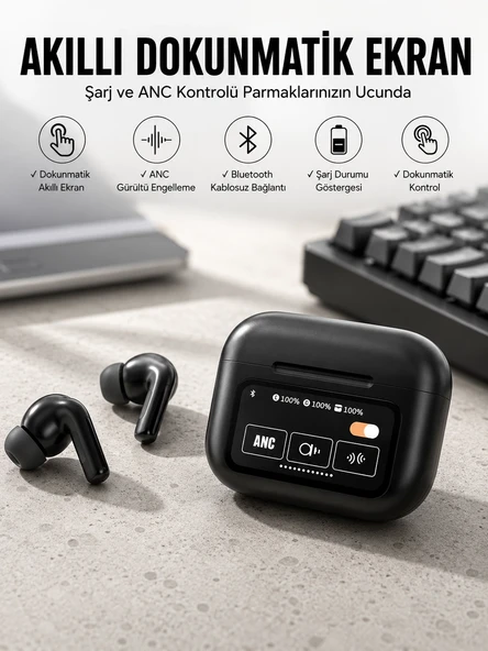 Bluetooth Kulaklık Powerbank Özelliği Yüksek Ses Kaliteli Tws Kulaklık ürün görseli 1