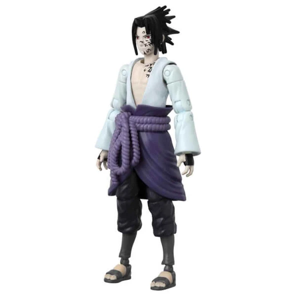 Anime Heroes Naruto Sasuke Uchiha Eklemli Figür - Resim 7