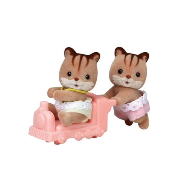Sylvanian Families İkiz Sincap Bebekler ürün görseli 1