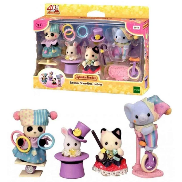 Sylvanian Families Gösteri Zamanı Bebekleri ürün görseli 1