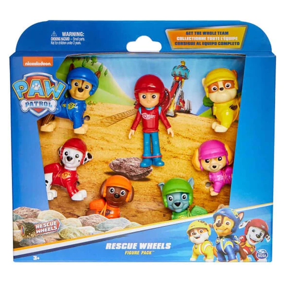 PAW Patrol Rescue Wheels 7’li Figür Seti - Resim 8