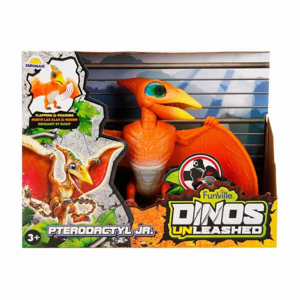 Sesli ve Hareketli Pterodactyl Jr Dinozor - Resim 2