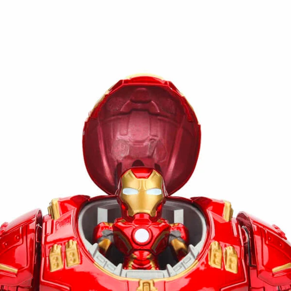 Marvel Die Cast Hulkbuster ve Iron-Man Figürü - Resim 6