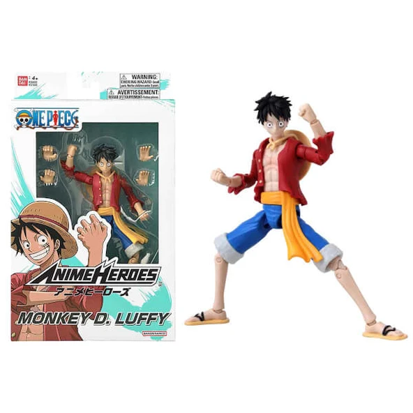 Anime Heroes One Piece Monkey D. Luffy Eklemli Figür ürün görseli 1