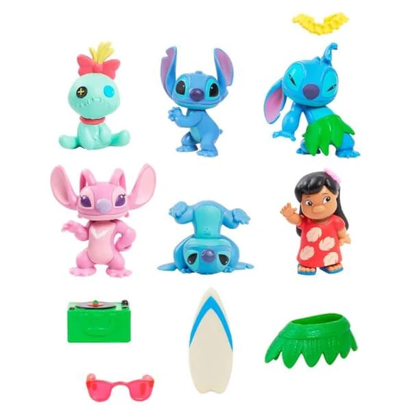 Stitch 6’lı Mini Figür Seti TTC41000 - Resim 3