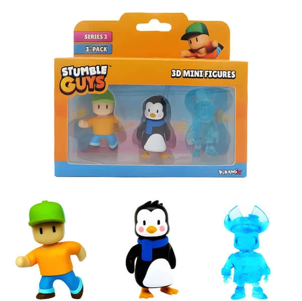 Stumble Guys 3’lü Mini Figür Seti S3 TUY23000 - Resim 7