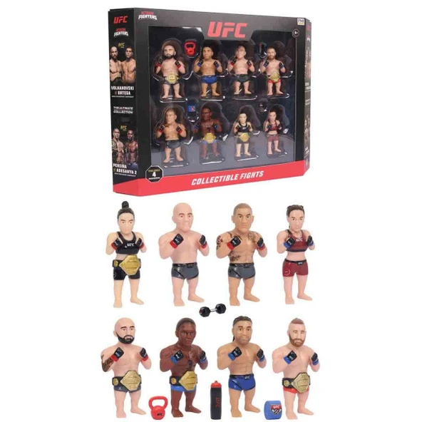 UFC Kafes Dövüşçüleri 8’li Figür Seti ürün görseli 1