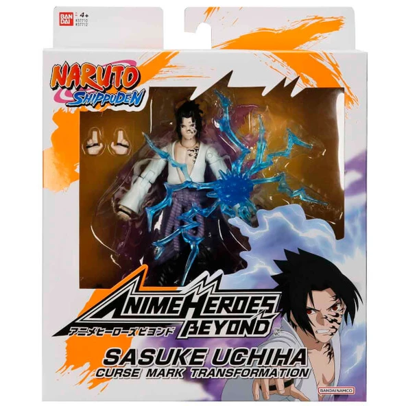Anime Heroes Naruto Sasuke Uchiha Eklemli Figür - Resim 8