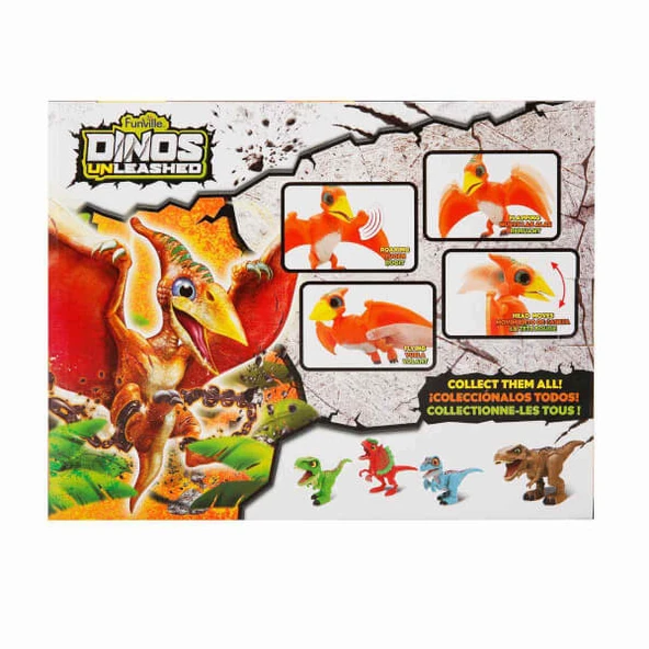 Sesli ve Hareketli Pterodactyl Jr Dinozor - Resim 4