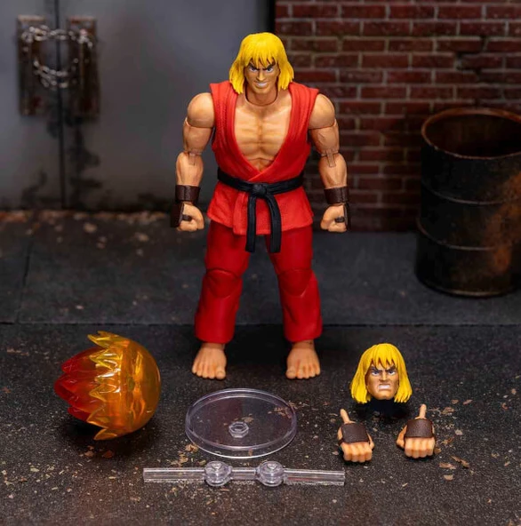 Street Fighter II Ken Figürü - Resim 3