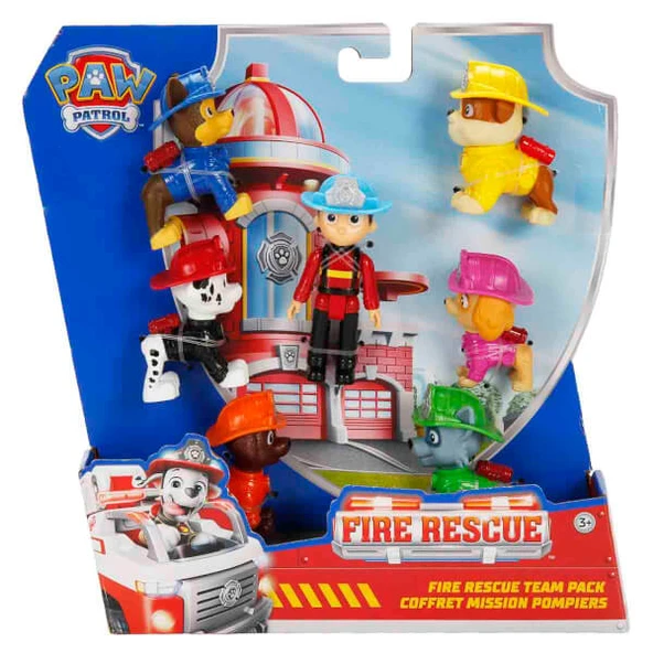 PAW Patrol Fire Rescue 7’li Figür Seti - Resim 7