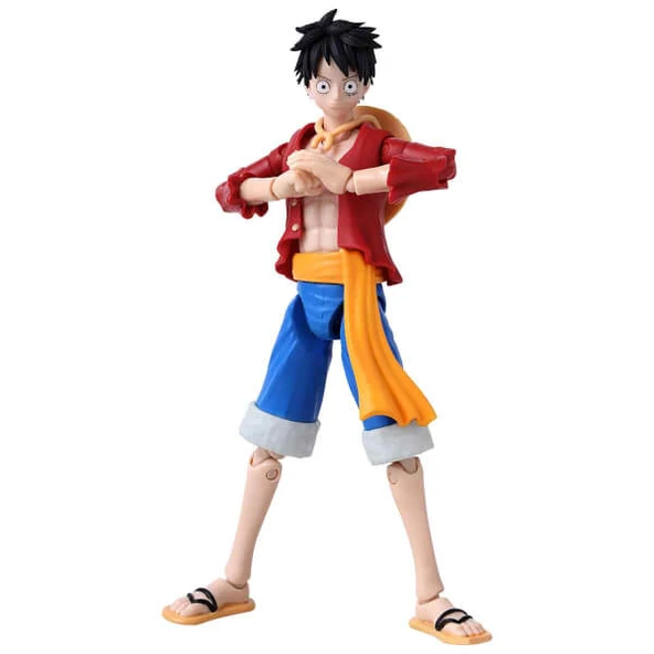 Anime Heroes One Piece Monkey D. Luffy Eklemli Figür - Resim 4